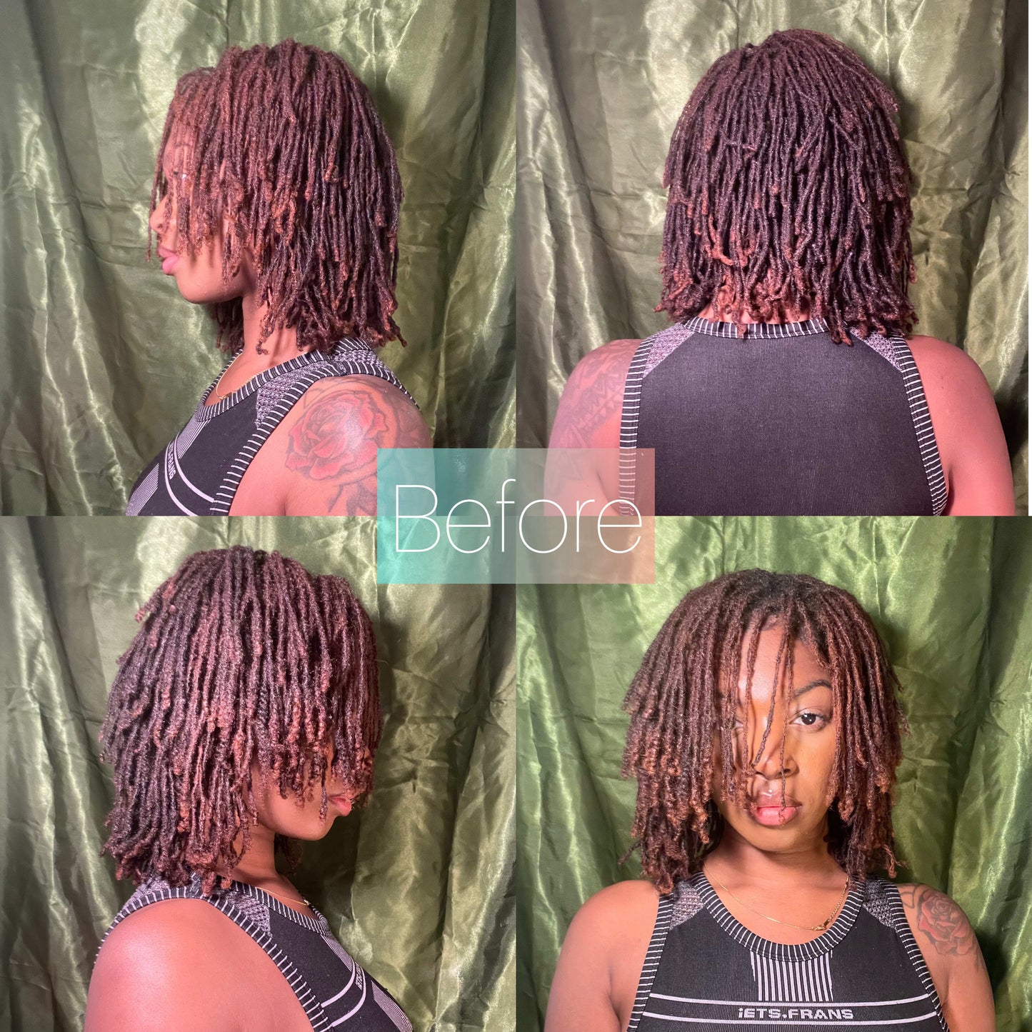 MicroLocs/ Sister Locs Clip-ins